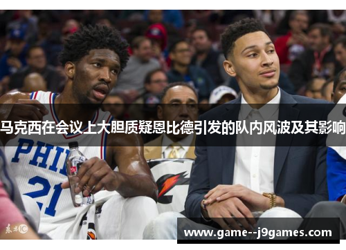 马克西在会议上大胆质疑恩比德引发的队内风波及其影响